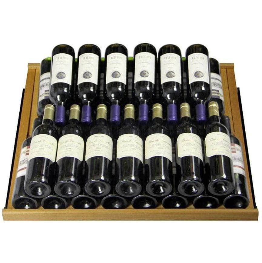 Allavino 63" Wide Vite II Tru-Vino 554 Bottle Dual Zone Black Side-by-Side Wine Refrigerator (2X-YHWR305-1B20) - PrimeFair