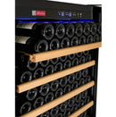 Allavino 63" Wide Vite II Tru-Vino 554 Bottle Dual Zone Black Side-by-Side Wine Refrigerator (2X-YHWR305-1B20) - PrimeFair