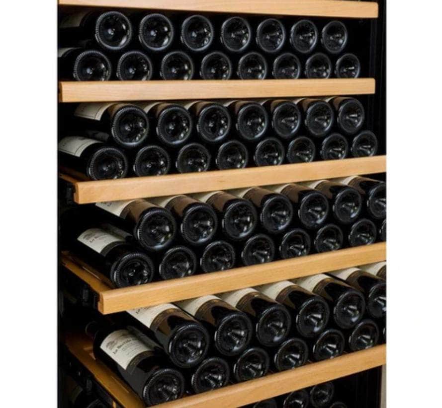 Allavino 63" Wide Vite II Tru-Vino 554 Bottle Dual Zone Black Side-by-Side Wine Refrigerator (2X-YHWR305-1B20) - PrimeFair