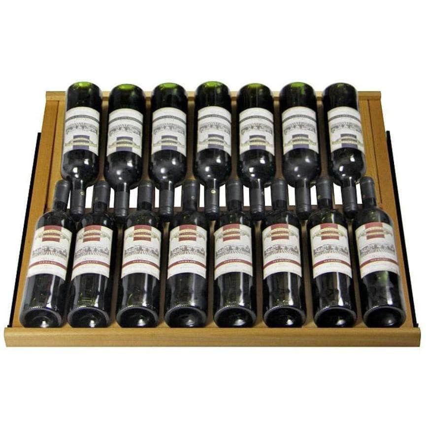 Allavino 63" Wide Vite II Tru-Vino 554 Bottle Dual Zone Black Side-by-Side Wine Refrigerator (2X-YHWR305-1B20) - PrimeFair