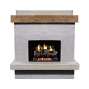 American Fyre Designs 68" Brooklyn Smooth Vent Free Outdoor Gas Fireplace 160-CG-N-FO-RBC