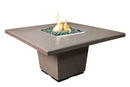 American Fyre Designs 60" Cosmopolitan Square Dining Gas Firetable 642-SM-11-M6NC
