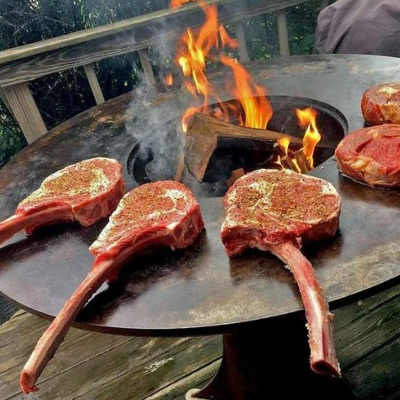 Arteflame Black Label Euro 40" Grill Tall Base AFEUROHBBLK - MyBBQDirect