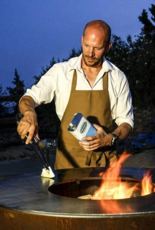 Arteflame Black Label Euro 40" Grill Tall Base AFEUROHBBLK - MyBBQDirect