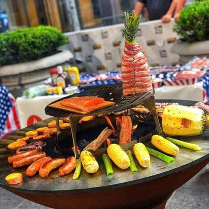 Arteflame Black Label Euro 40" Grill Tall Base AFEUROHBBLK - MyBBQDirect
