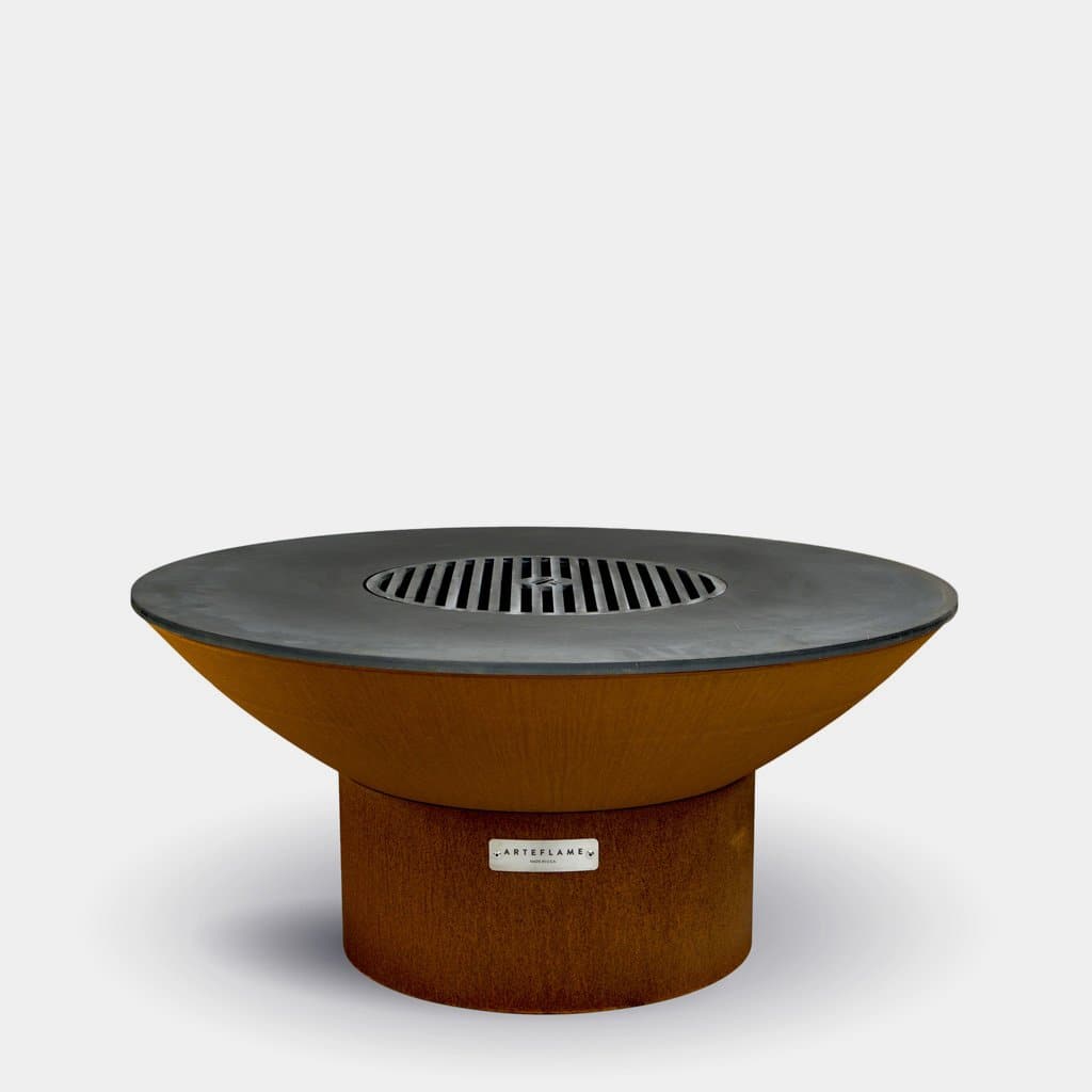 Arteflame Classic 40" Grill Low Round Base AFCLLRBSET.2 - MyBBQDirect