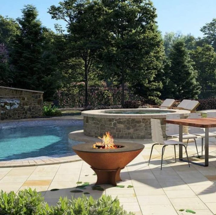 Arteflame Euro 40" Grill - Low Base AFEUROLBSET.2 - MyBBQDirect