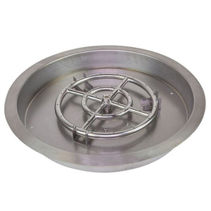 Athena Fireglass 31" RD Drop-In Burner Pan - DIP-RD-31 - MyBBQDirect
