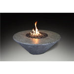 Athena Fireglass Olympus Round Fire Pit Table - ORFT-44D-BLK-NG - MyBBQDirect