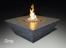 Athena Fireglass Olympus Square Fire Pit Table - OSQRFT-4848-BON-NG