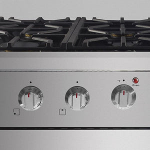 NXR 36 in. 5.5 cu.ft. Pro-Style Propane Gas Range with Convection Oven in Stainless Steel, SC3611LP - MyBBQDirect