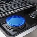 NXR 36 in. 5.5 cu.ft. Pro-Style Propane Gas Range with Convection Oven in Stainless Steel, SC3611LP