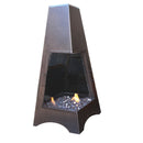 Buck Stove 46" Pyramid Outdoor Gas Chiminea with Screen