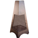 Buck Stove 72" Pyramid Outdoor Propane Gas Chiminea