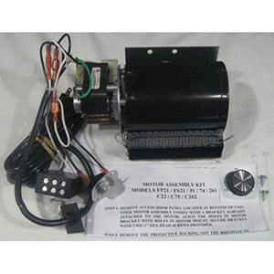 Buck Stove Blower Assembly Kit for Gas Firebox and Wood Stove - MyBBQDirect
