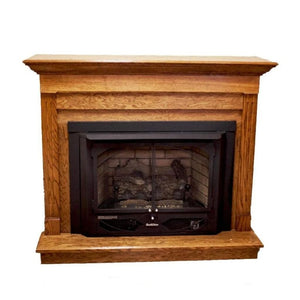 Buck Stove Contemporary Corner Mantel Accessory for Model 34, Model 329, Model 384 Gas Stove - MyBBQDirect