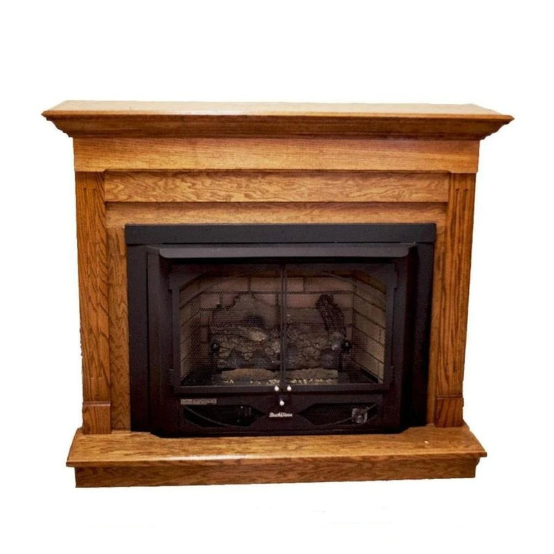 Buck Stove Contemporary Mantel Accessory for Model 34, Model 329, Model 384 Gas Stove