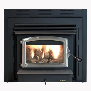 Buck Stove Model 74ZC Zero Clearance Non-Catalytic Wood Burning Stove with Door - MyBBQDirect