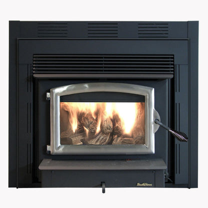 Buck Stove Model 74ZC Zero Clearance Non-Catalytic Wood Burning Stove with Door - MyBBQDirect