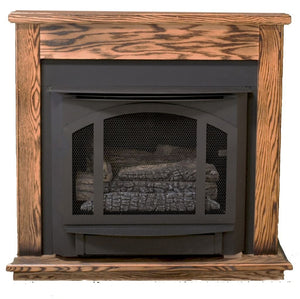 Buck Stove Model T-33 Gas Stove with Legs and Blower - MyBBQDirect