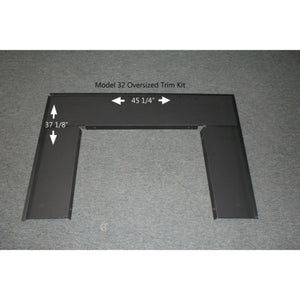 Buck Stove Oversize Trim Kit for Gas and Wood Stove - MyBBQDirect