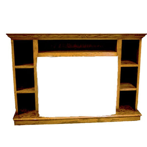 Buck Stove Prestige Bookcase Mantel Accessory for Model 34, Model 329, Model 384 Gas Stove - MyBBQDirect