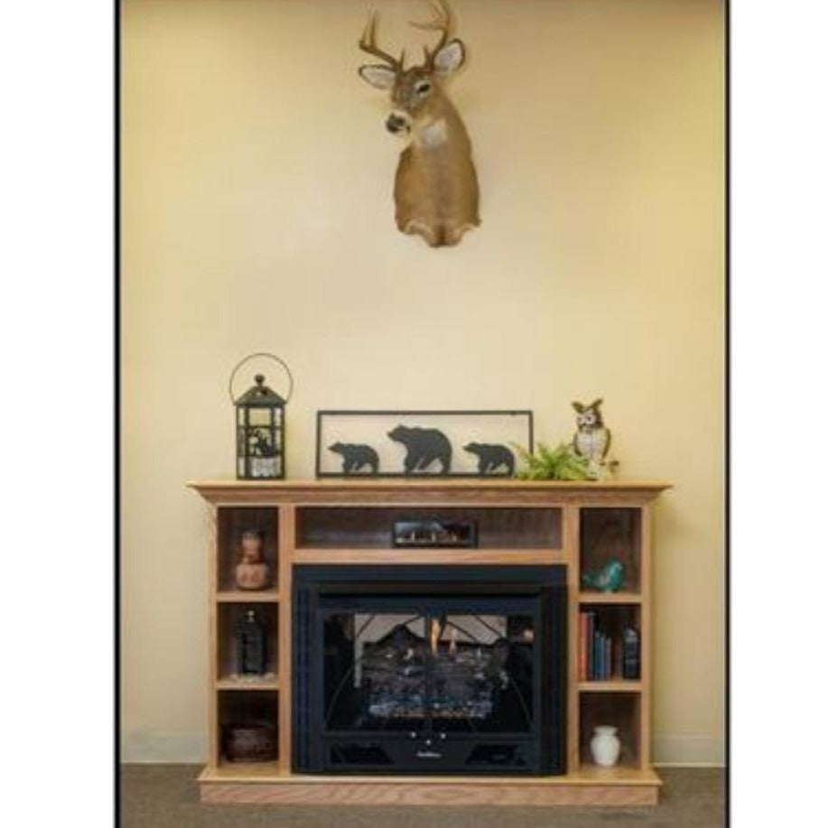 Buck Stove Prestige Mantel Accessory for Model 34 Manhattan Gas Stove - MyBBQDirect