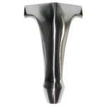 Buck Stove Queen Anne stove legs in pewter