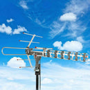 Digital Outdoor Amplified Antenna HDTV 180 Miles - primeply