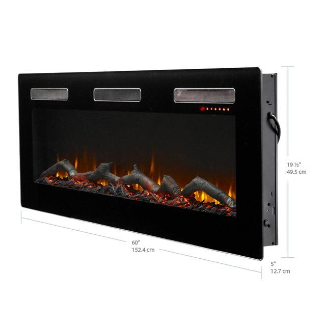 Dimplex 60" Sierra Wall/Built-In Linear Electric Fireplace