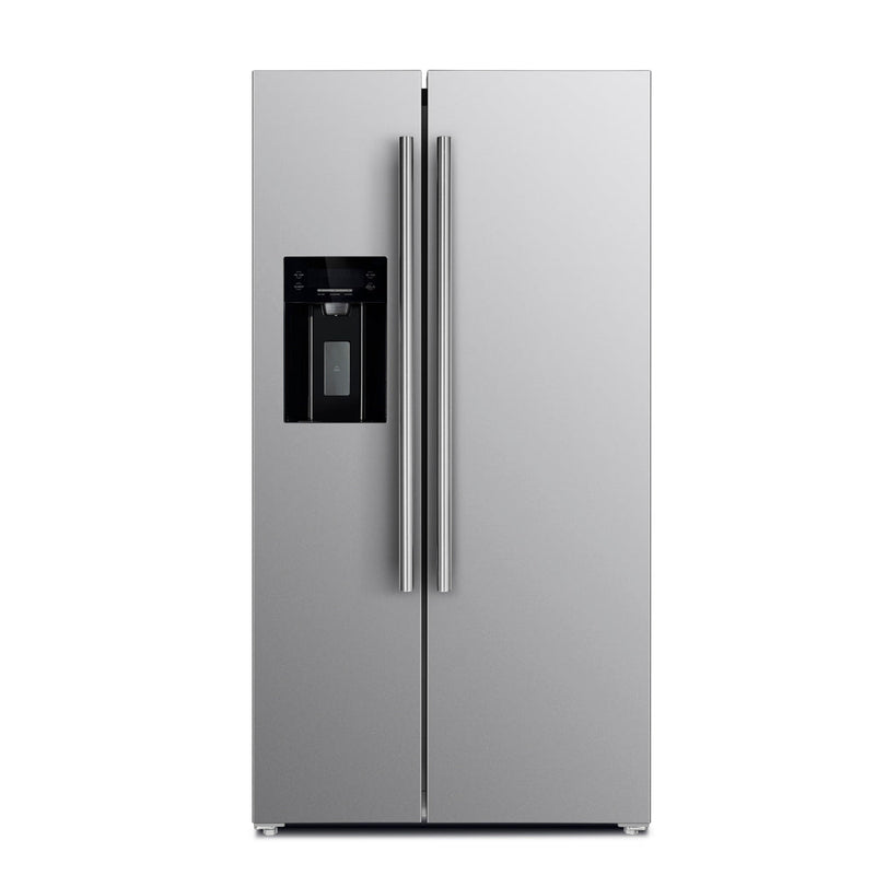 FORNO Salerno 36" Side by Side built-in Refrigerator 20.0 cu.ft in Stainless Steel - FFRBI1844-36SB