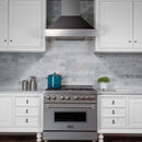 Ducted Fingerprint Resistant Stainless Steel Range Hood with Oil Rubbed Bronze Shell (8654ORB)