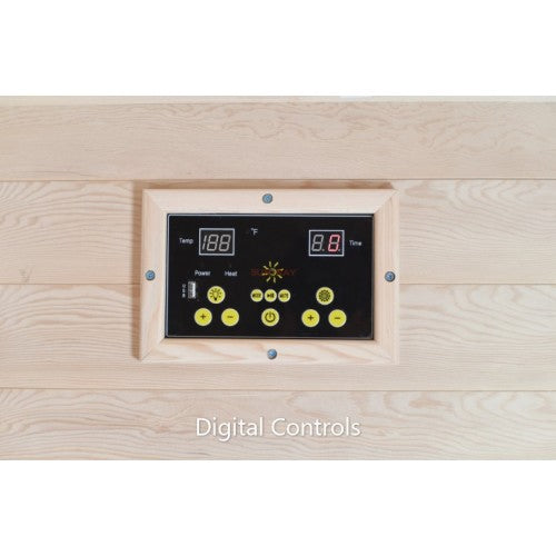 SUNRAY EAGLE 2-PERSON OUTDOOR TRADITIONAL SAUNA - MyBBQDirect
