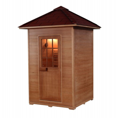 SUNRAY EAGLE 2-PERSON OUTDOOR TRADITIONAL SAUNA - MyBBQDirect