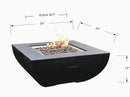 Modeno Aurora GRC Fire Table 