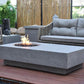 Elementi Metropolis Cast Concrete Fire Table