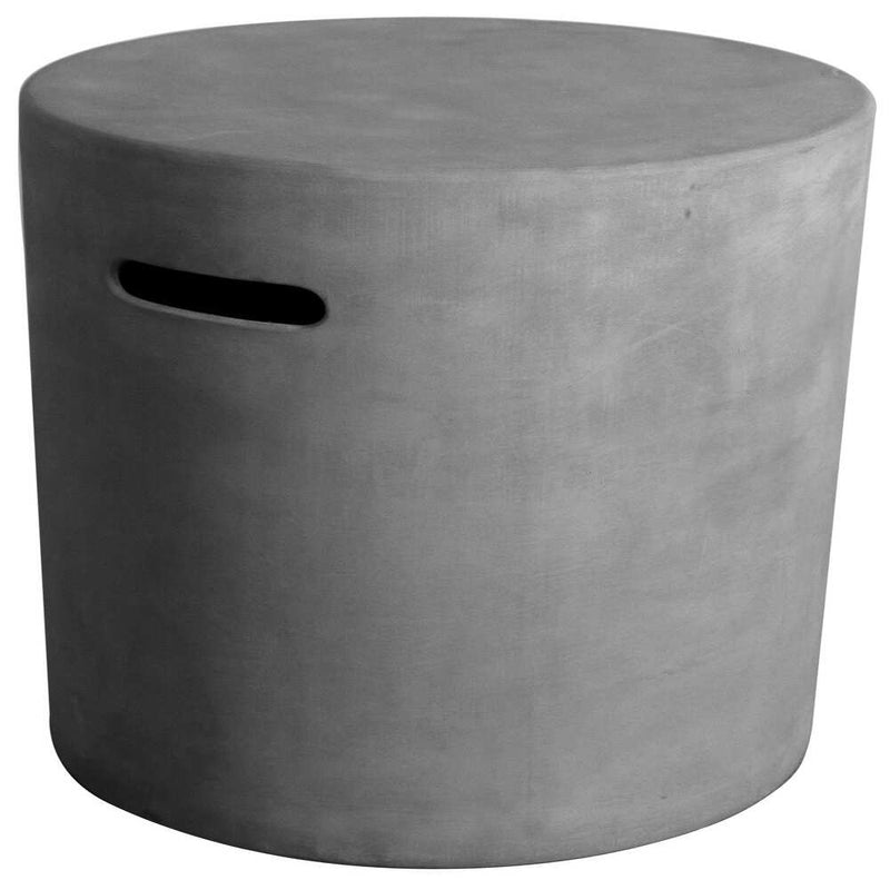Elementi Round Tank Cover Cast Concrete