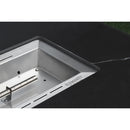 Elementi Varna Bianco white Porcelain & Metal Frame Fire Table