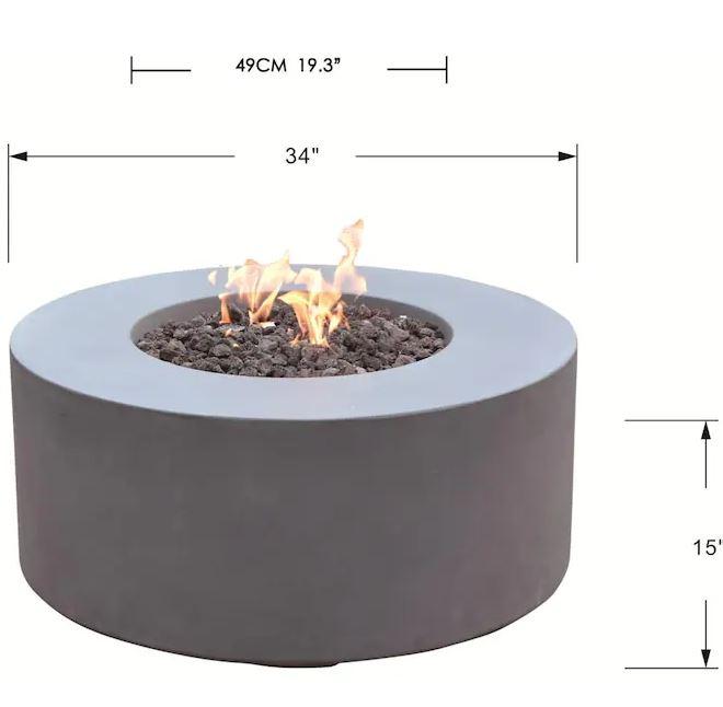 Modeno Venice GRC Fire Table