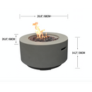 Elementi Waterford GRC Fire Table