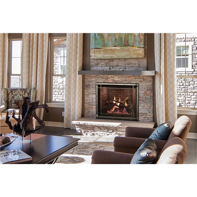 Empire Comfort Systems 36" Rushmore Clean Face Direct Vent Fireplace