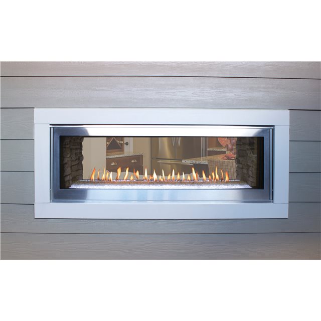 Empire Comfort Systems 48" Boulevard Direct Vent See-Through Linear Gas Fireplace 