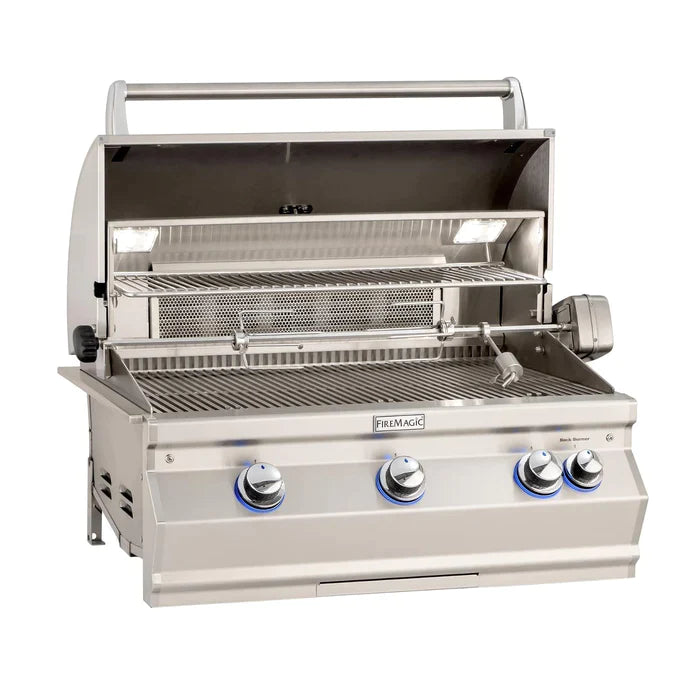 Fire Magic 30-Inch Aurora Built-In Grill with One Infrared Burner in Stainless Steel