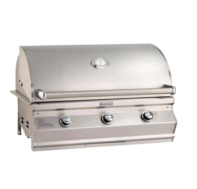 Fire Magic Choice Multi-User CM650I 36-Inch Built-In Propane Gas Grill With Analog Thermometer - CM650I-RT1P - Fire Magic Grills