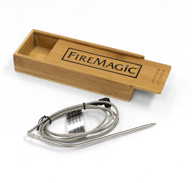 Fire Magic Echelon Black Diamond H790I 36-Inch Built-In Propane Gas Grill W/ One Infrared Burner, Magic View Window, Rotisserie, & Digital Thermometer - H790I-8L1P-W - Fire Magic Grills