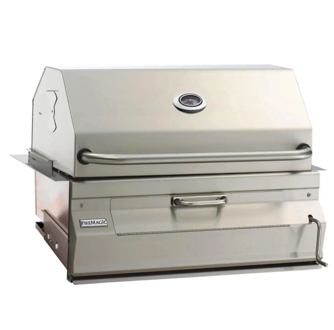 Fgacy 30-Inch Built-In Smoker Charcoal Grill - 14-SC01C-A - Fire Magic Grillsire Magic Le