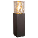 American Fyre Designs 16" Magnolia Outdoor Gas Fire Lantern 716-BA-11-M1NC