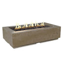 American Fyre Designs 56" Louvre Rectangle Fire Pit 689-WA-11-M7NC
