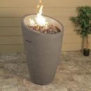American Fyre Designs 23" Eclipse Gas Fire Urn with Access Door 520-BA-11-M2PC