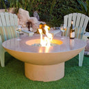 American Fyre Designs 48" Lotus Round Gas Firetable 653-CB-11-M2NC